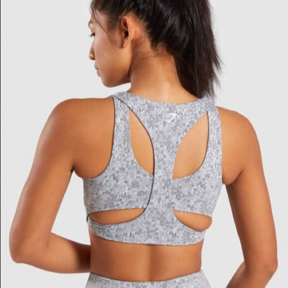 Gymshark Fleur Texture Sports Bra